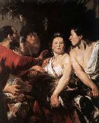 JORDAENS, Jacob Meleager and Atalanta oil painting reproduction